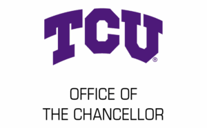 Office wordmark with arched TCU logo